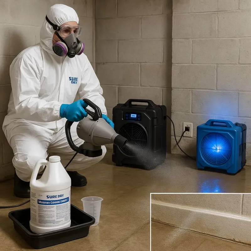 Sanitization and Odor Removal process in Franklin, IN