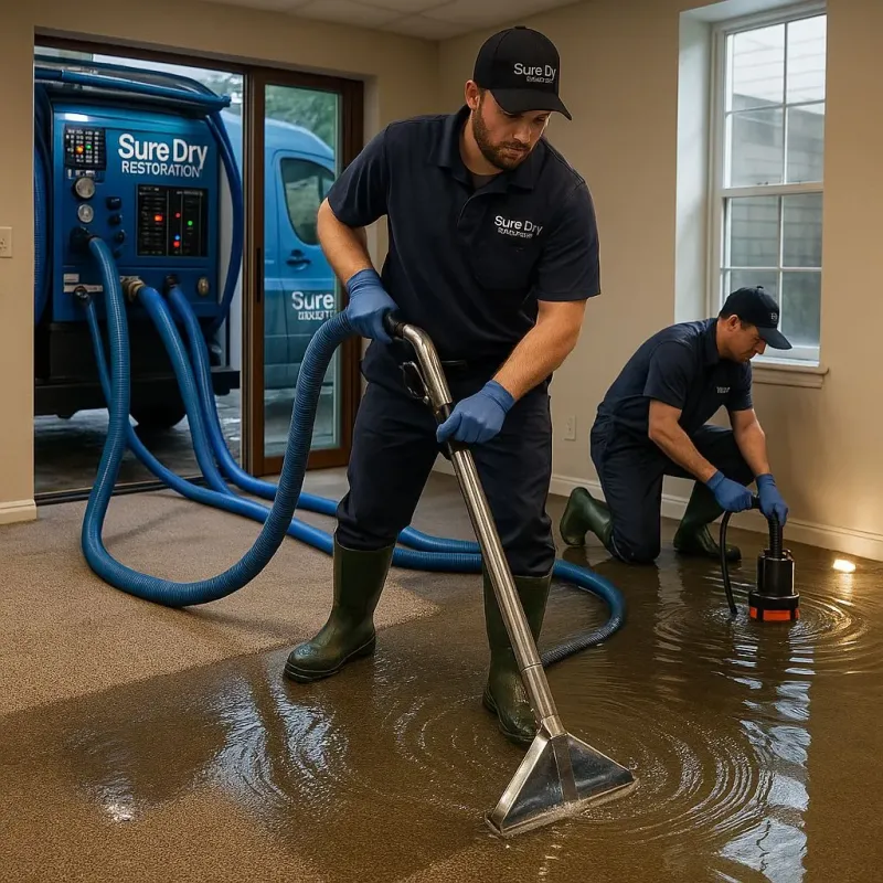 Water Extraction and Removal process in Franklin, IN